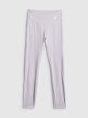 mini: Damskie legginsy do jogi 4F 4FWSS26TFTIF404 - fioletowe (7)