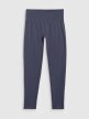 mini: Damskie legginsy do jogi i pilatesu 4F 4FRAW25TFTIF451 - granatowe (7)
