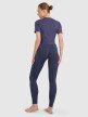 mini: Damskie legginsy do jogi i pilatesu 4F 4FRAW25TFTIF451 - granatowe (6)