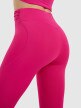 Damskie legginsy do jogi i pilatesu 4F 4FWAW25TFTIF369 - różowe