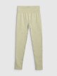  4F Damskie legginsy do jogi i pilatesu 4F 4FWAW25TFTIF407  zielone Zielony