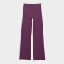 Damskie legginsy do jogi z rozszerzanymi nogawkami 4F 4FWSS25TFTIF324 - fioletowe