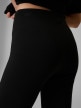 mini: Damskie legginsy dzianinowe 4F 4FRAW25TTIGF321 - czarne (4)