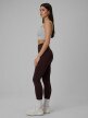 mini: Damskie legginsy dzianinowe 4F 4FRSS26TTIGF323 - brązowe (3)