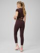 mini: Damskie legginsy dzianinowe 4F 4FRSS26TTIGF323 - brązowe (16)