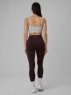 mini: Damskie legginsy dzianinowe 4F 4FRSS26TTIGF323 - brązowe (6)