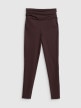 mini: Damskie legginsy dzianinowe 4F 4FRSS26TTIGF324 - brązowe (8)