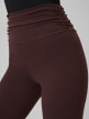mini: Damskie legginsy dzianinowe 4F 4FRSS26TTIGF324 - brązowe (4)