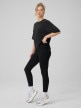 mini: Damskie legginsy dzianinowe 4F 4FRSS26TTIGF324 - czarne (3)