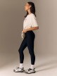 mini: Damskie legginsy dzianinowe 4F 4FRSS26TTIGF328 - czarne (3)