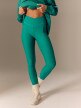 mini: Damskie legginsy dzianinowe 4F 4FRSS26TTIGF328 - zielone (2)