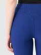 Damskie legginsy dzianinowe 4F 4FWSS25TTIGF204 - granatowe