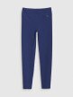 Damskie legginsy dzianinowe 4F 4FWSS25TTIGF204 - granatowe