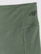 mini: Damskie legginsy kolarki trekkingowe 4F 4FWSS26TFSTF067 - khaki (8)