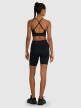 Damskie legginsy kolarki treningowe 4F 4FWMM00TFSTF079 - czarne