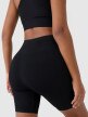 mini: Damskie legginsy kolarki treningowe 4F 4FWSS26TFSTF087 - czarne (6)
