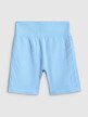 mini: Damskie legginsy kolarki treningowe 4F 4FWSS26TFSTF087 - niebieskie (8)