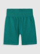 mini: Damskie legginsy kolarki treningowe 4F 4FWSS26TFSTF087 - turkusowe (8)