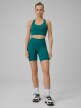 mini: Damskie legginsy kolarki treningowe 4F 4FWSS26TFSTF087 - turkusowe (6)