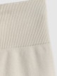 mini: Damskie legginsy kolarki treningowe 4F 4FWSS26TFSTF109 - beżowe (9)