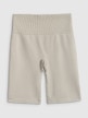 mini: Damskie legginsy kolarki treningowe 4F 4FWSS26TFSTF109 - beżowe (8)