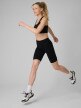mini: Damskie legginsy kolarki treningowe 4F 4FWSS26TFSTF109 - czarne (5)