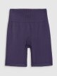 mini: Damskie legginsy kolarki treningowe 4F 4FWSS26TFSTF109 - fioletowe (8)
