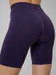 mini: Damskie legginsy kolarki treningowe 4F 4FWSS26TFSTF109 - fioletowe (5)