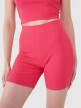 Damskie legginsy krótkie 4F 4FRSS25TSTIF016 - różowe