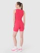 Damskie legginsy krótkie 4F 4FRSS25TSTIF016 - różowe