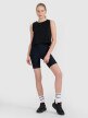 4F Damskie legginsy krótkie basic 4F 4FRSS25TSTIF020  czarne Czarny