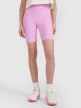 Damskie legginsy krótkie basic 4F 4FRSS25TSTIF020 - różowe