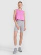 Damskie legginsy krótkie basic 4F 4FRSS25TSTIF020 - szare