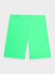 Damskie legginsy krótkie 4F 4FWSS24TTIGF151 - zielone
