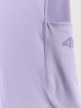 mini: Damskie legginsy krótkie treningowe 4F 4FWSS26TFSTF071 - fioletowe (9)