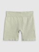 mini: Damskie legginsy krótkie treningowe 4F 4FWSS26TFSTF072 - zielone (8)