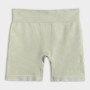 mini: Damskie legginsy krótkie treningowe 4F 4FWSS26TFSTF072 - zielone (10)