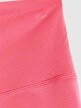 mini: Damskie legginsy krótkie treningowe 4F 4FWSS26TFSTF086 - czerwone (10)