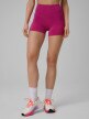 mini: Damskie legginsy krótkie treningowe 4F 4FWSS26TFSTF086 - różowe (2)