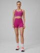 mini: Damskie legginsy krótkie treningowe 4F 4FWSS26TFSTF086 - różowe (7)