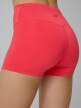 mini: Damskie legginsy krótkie treningowe 4F 4FWSS26TFSTF086 - czerwone (4)