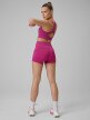 mini: Damskie legginsy krótkie treningowe 4F 4FWSS26TFSTF086 - różowe (8)