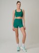  4F Damskie legginsy krótkie treningowe 4F 4FWSS26TFSTF086  turkusowe Turkusowy
