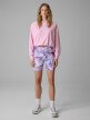 mini: Damskie legginsy krótkie z nadrukiem 4F 4FWSS26TSTIF018 - multikolor (5)