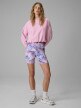 mini: Damskie legginsy krótkie z nadrukiem 4F 4FWSS26TSTIF018 - multikolor (1)
