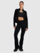 mini: Damskie legginsy ocieplane 4F 4FWAW25TTROF1195 - czarne (5)