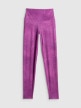 mini: Damskie legginsy treningowe 44FRSS26TFTIF529 - różowe (13)