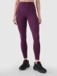 Damskie legginsy treningowe 4F 4FRSS25TFTIF306 - fioletowe