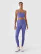 4F Damskie legginsy treningowe 4F 4FRSS25TFTIF306  granatowe Niebieski