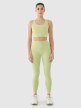 Damskie legginsy treningowe 4F 4FRSS25TFTIF306 - zielone